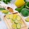 Fake Lemons Limes & Slices Blocks Set, 20Pcs Artificial Decorative Faux Assorted Fruits for Home Office Weddings Table Centerpiece Party Decor Lemon Theme